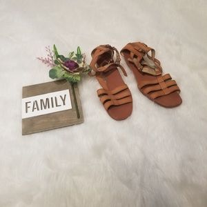 Via Spiga Caramel Brown Sandals